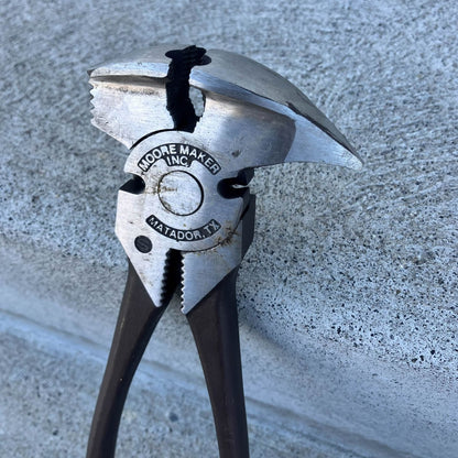 Moore Maker Fencing Pliers, 10" Bullnose with Spike